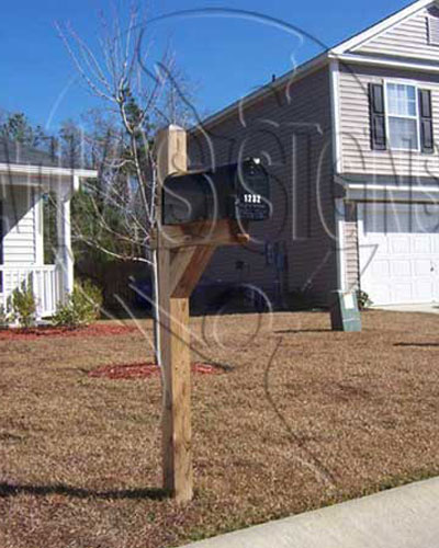 Longleaf- Mailbox and Post