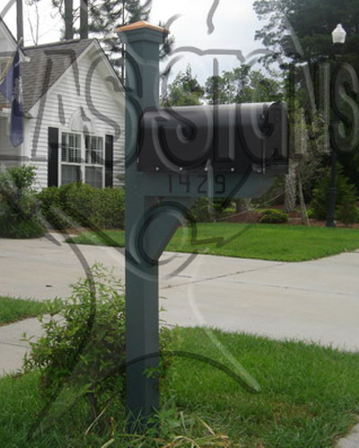 Berkleigh- Mailbox and Post