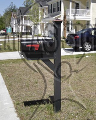 Eagle Run- Mailbox and Post