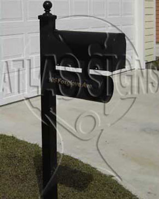 White Gables- Mailbox and Post