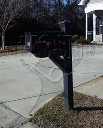 The Village on Central- Mailbox and Post