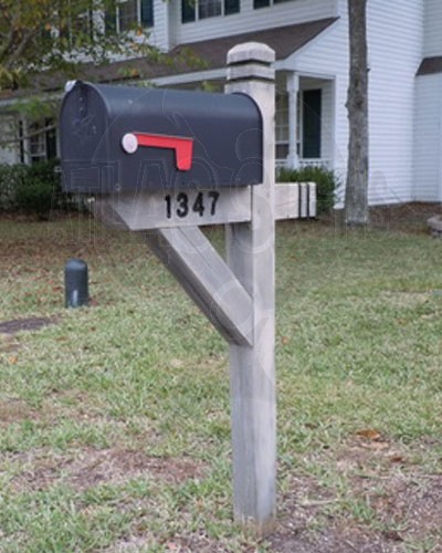 Center Lake- Mailbox and Post