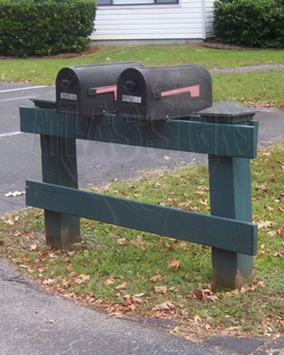 Crickentree- 2 Mailboxes and Post