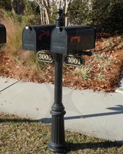 The Sound- 2 Mailboxes and Post
