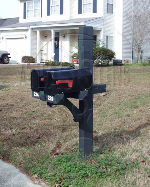 Foxmoor- 2 Mailboxes and Post