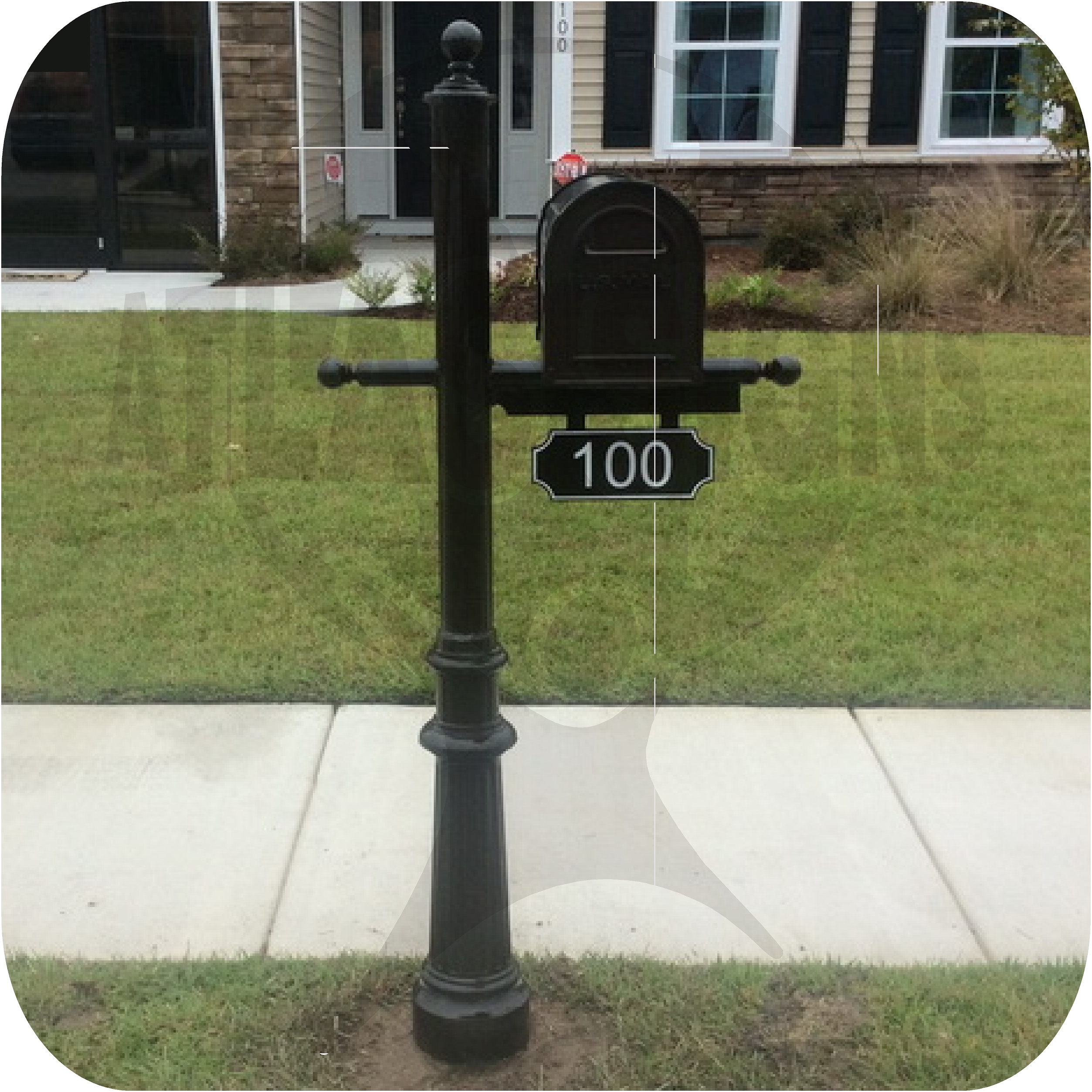 Cypress Village- Mailbox and Post