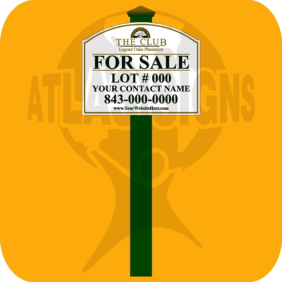 THE CLUB- FOR SALE/RENT Sign