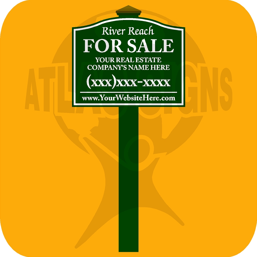River Reach- FOR SALE/RENT Sign