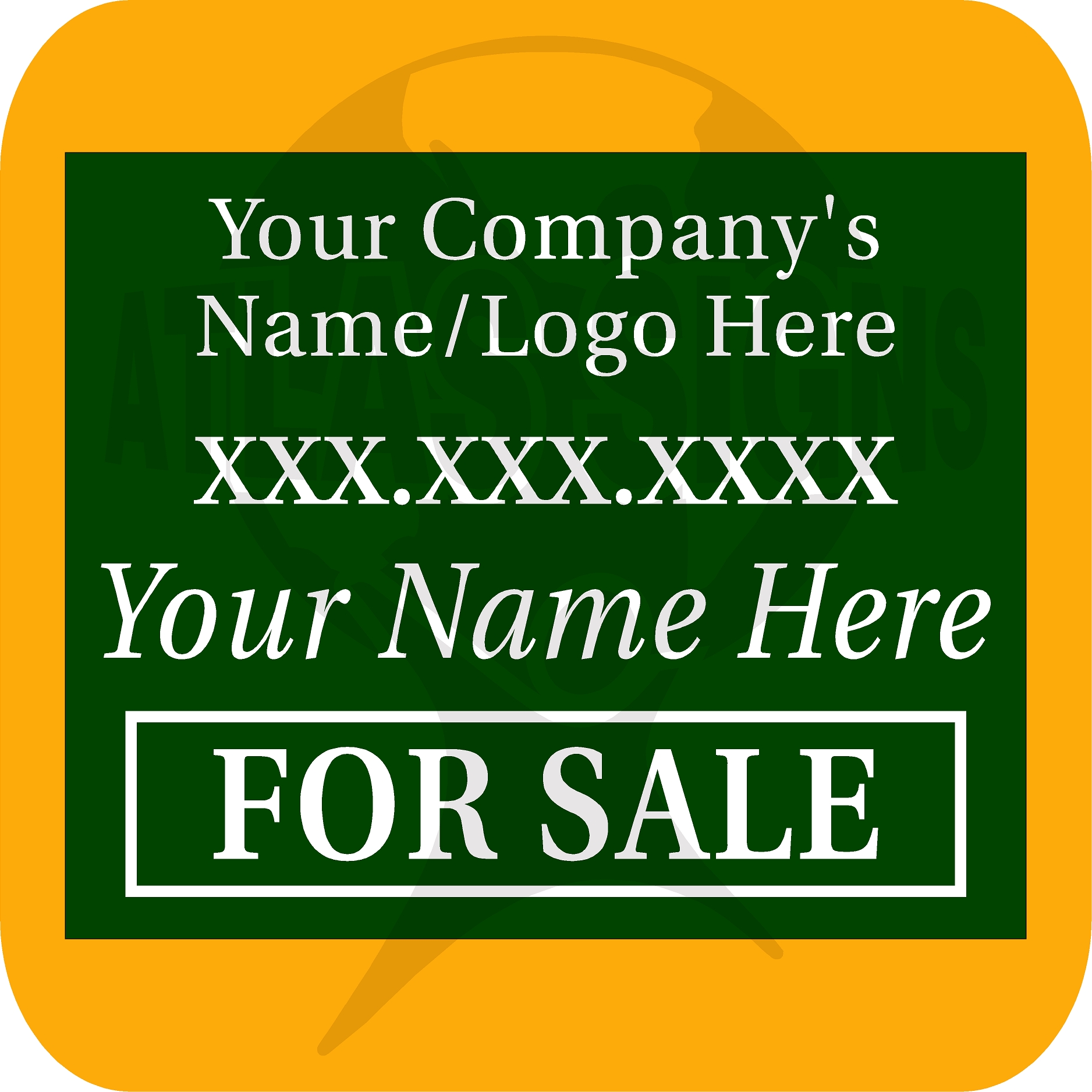 Headquarters Island- FOR SALE Sign