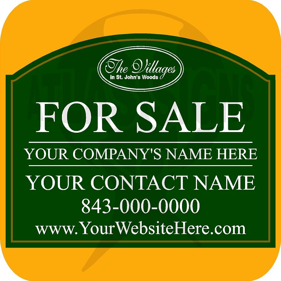 St. John's Woods- FOR SALE/RENT Sign Face Only