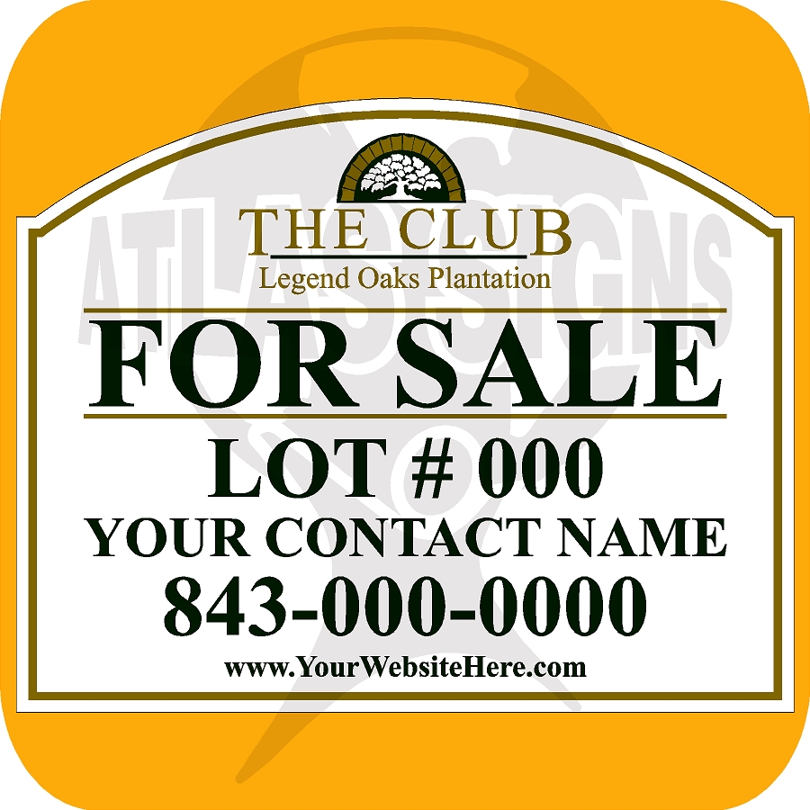 THE CLUB- FOR SALE/RENT Sign Face Only