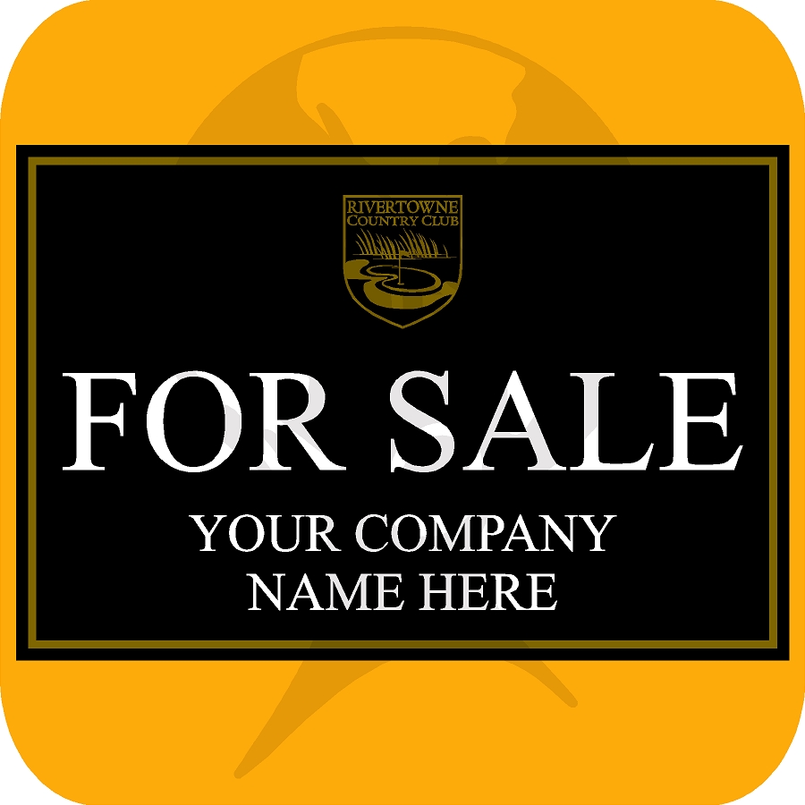 Rivertowne CC- FOR SALE/RENT Sign Face