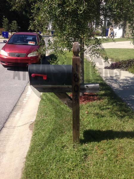 Parkland Reserve- Mailbox and Post