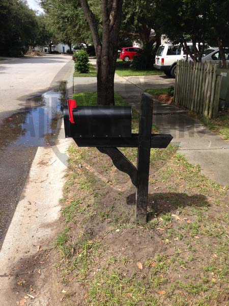 Shell Sand- Mailbox and Post