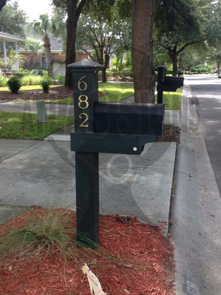 St. Michaels Place- Mailbox and Post