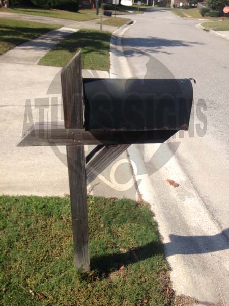 Cadbury- Mailbox and Post