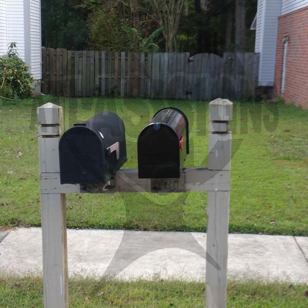 Piedmonte Place- 2 Mailboxes and Post