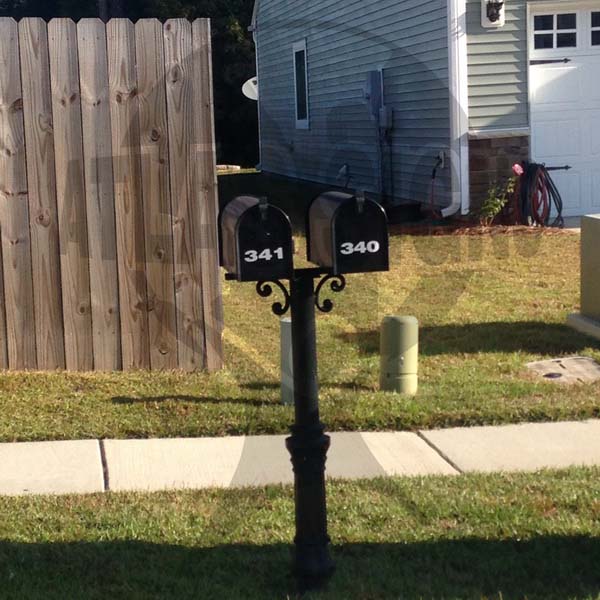 Liberty Hall Plantation- 2 Mailboxes and Post
