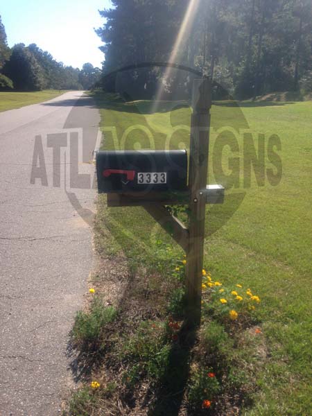 Enclave on Bohicket- Mailbox and Post