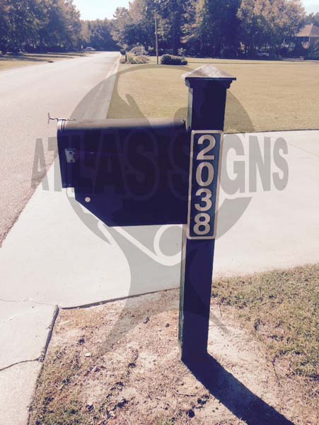 Broughton Hall- Mailbox and Post