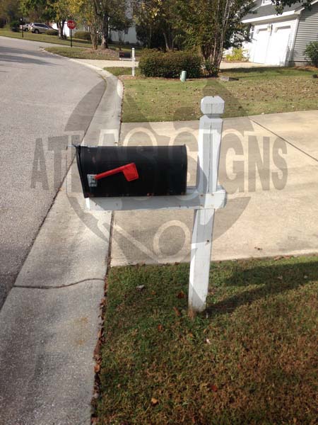 Vineyard- Mailbox and Post