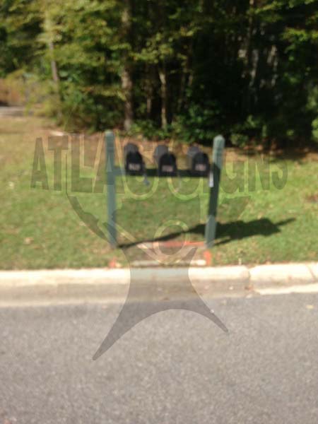 Ashborough East- 3 Mailboxes and Post