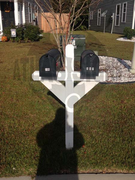 Lakes of Summerville- 2 Mailboxes and Post