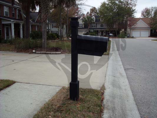 The Colonnade- Mailbox and Post