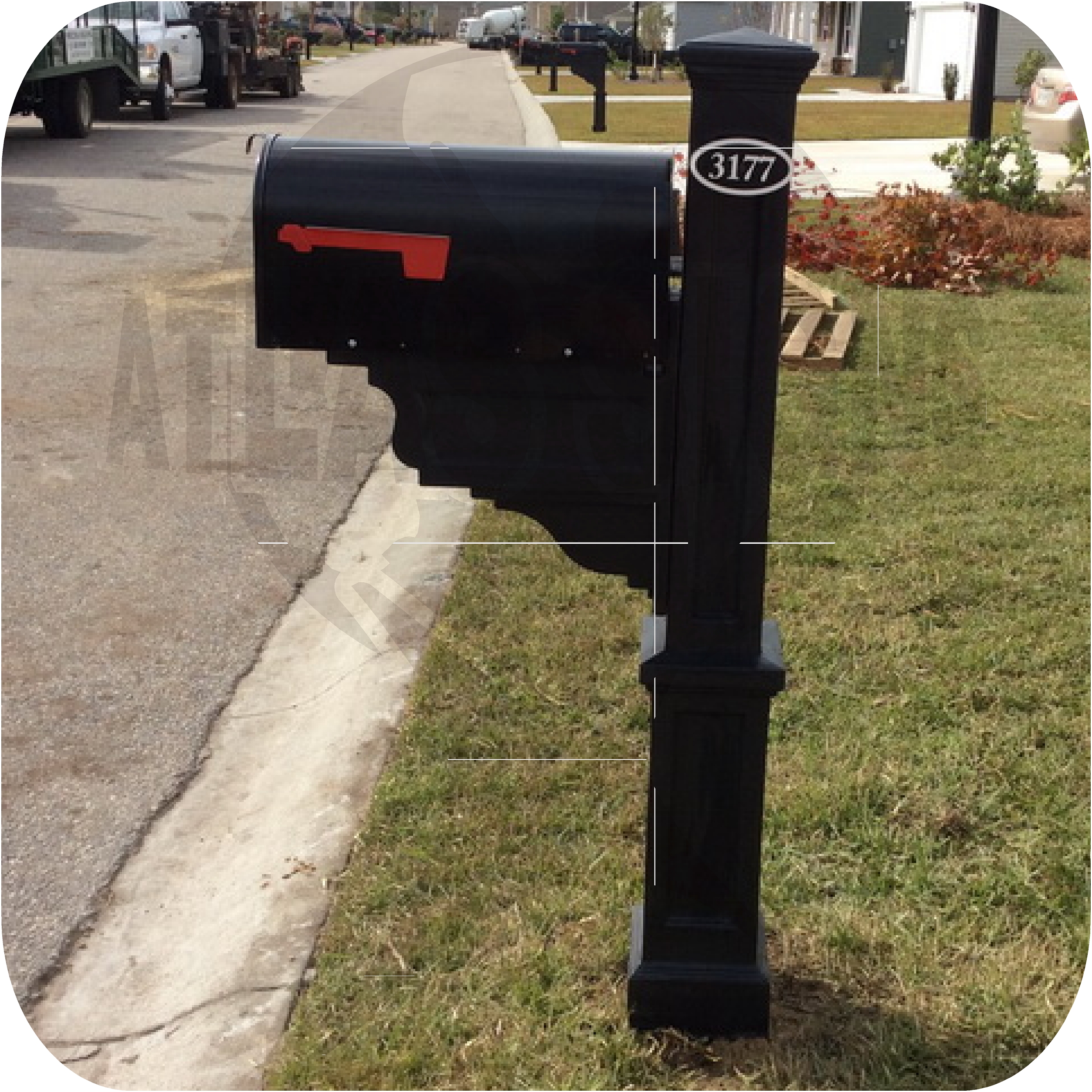 Clear Pond- Mailbox & Post