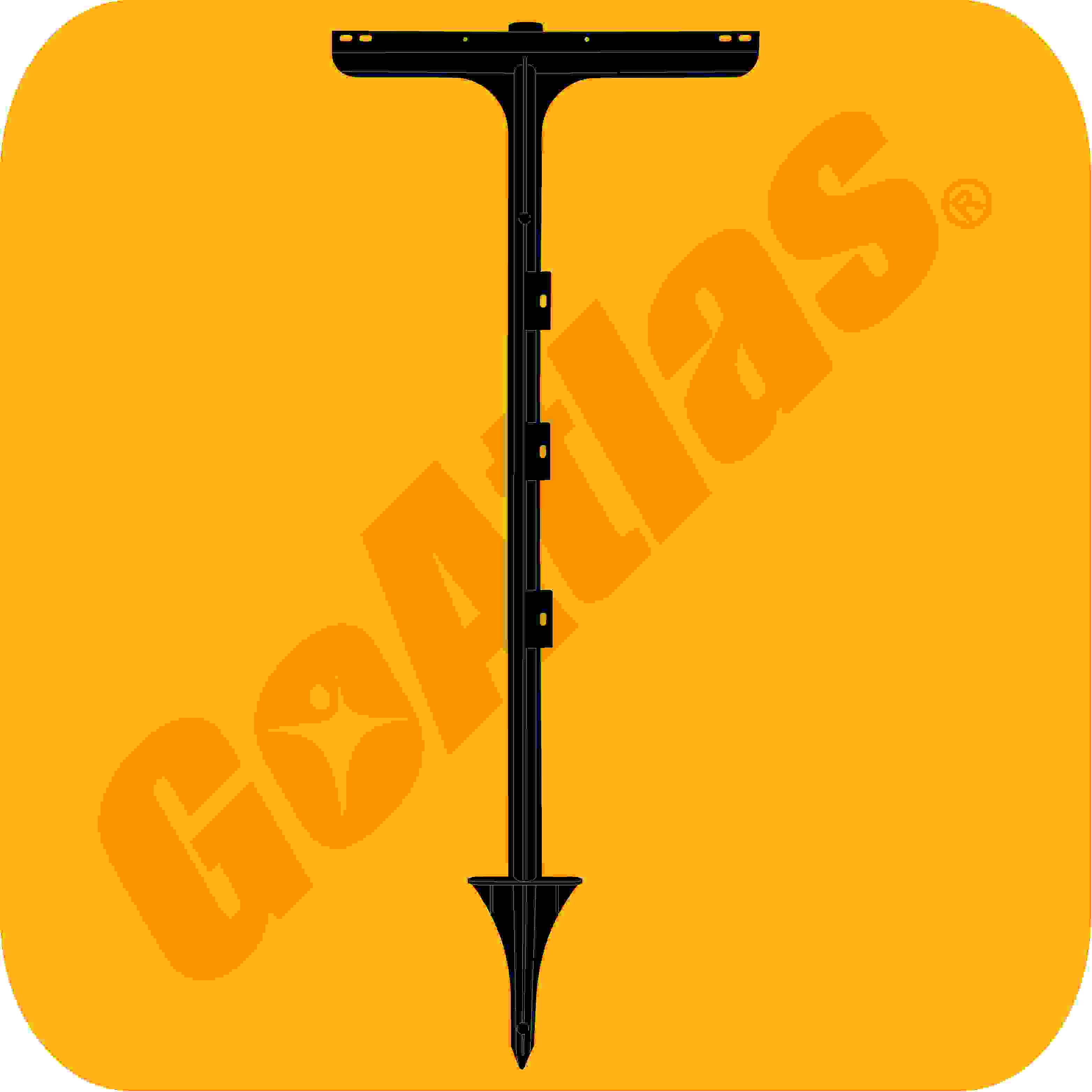 ACC- Stake- Plastic T-Cade Stepstake