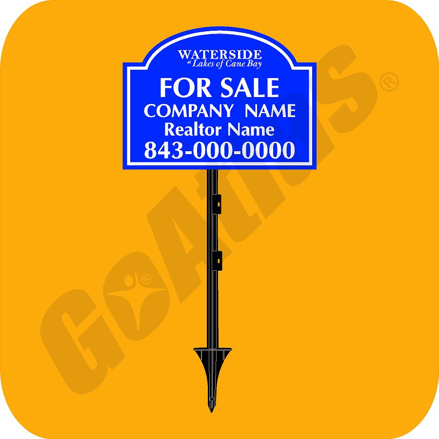 Waterside FOR SALE Sign