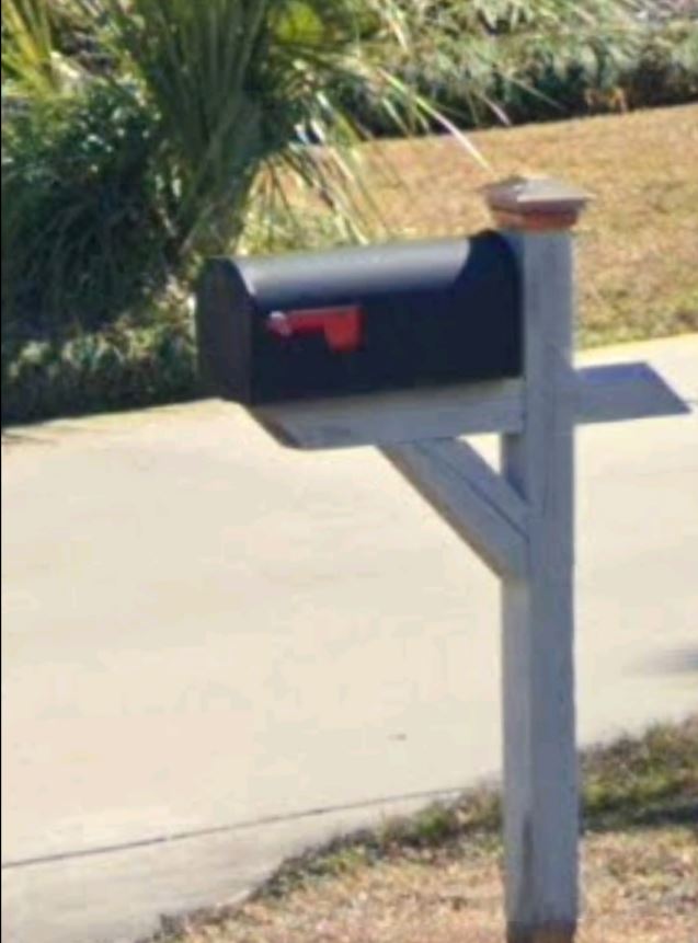 Eagle Landing Mailbox and Post