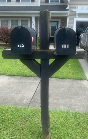 Barony-2 Mailbox and Post