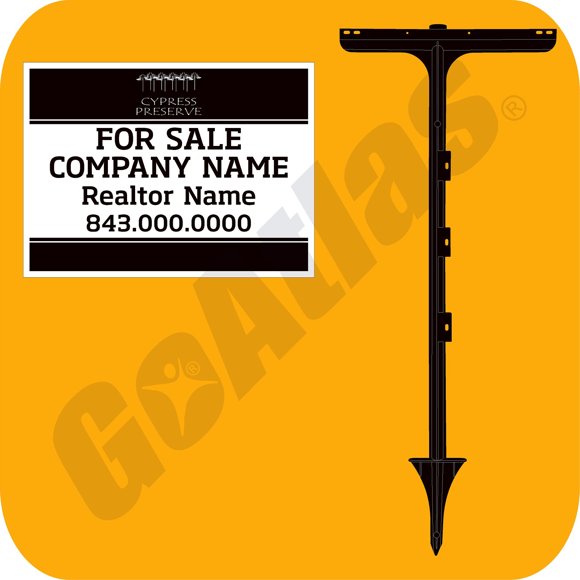 Cypress Preserve For SALE Sign