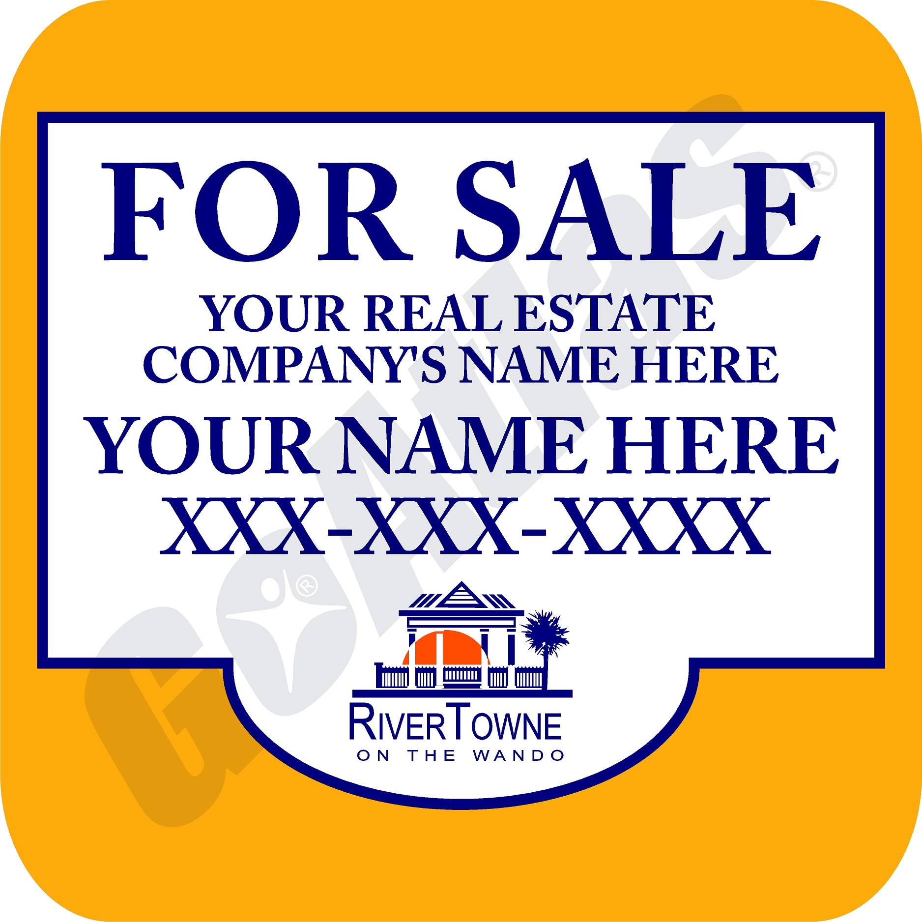 Rivertowne on the Wando-FOR SALE/RENT Sign Face